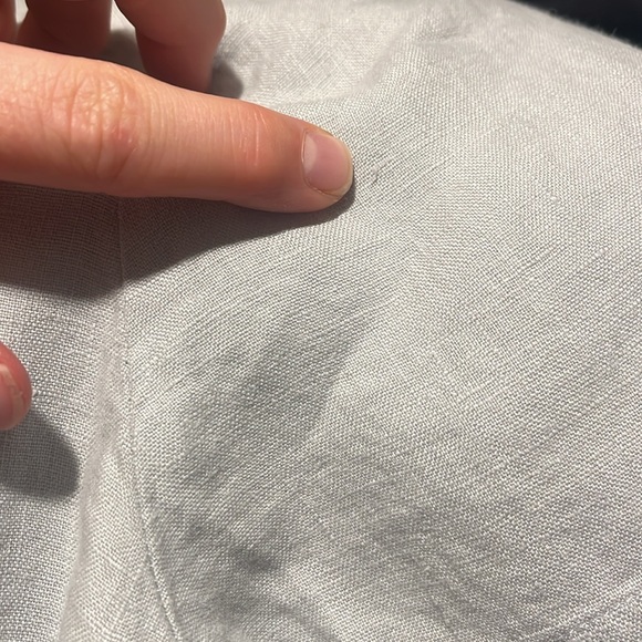 Quince Button Down Linen Shirt - Picture 8 of 9